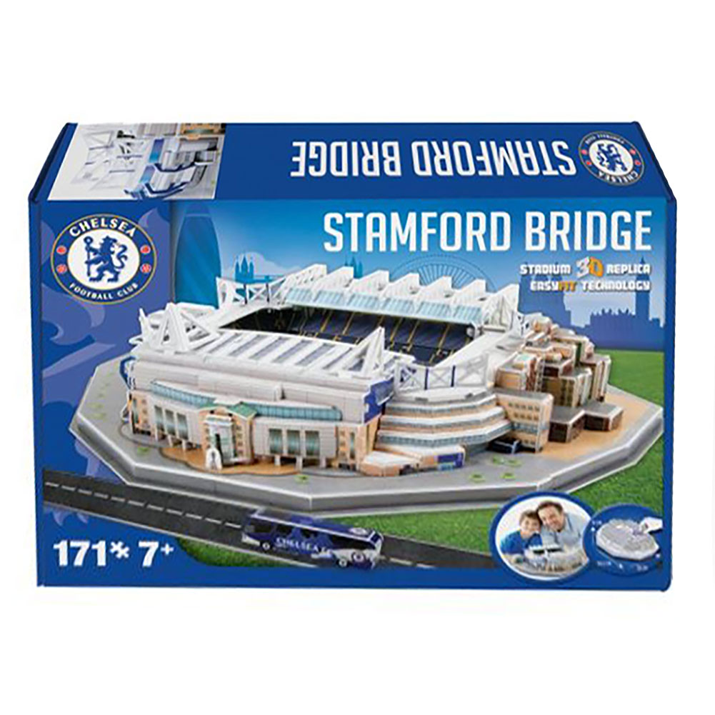Chelsea FC 3D Stadium Bridge Stadium Puzzle - Image 3