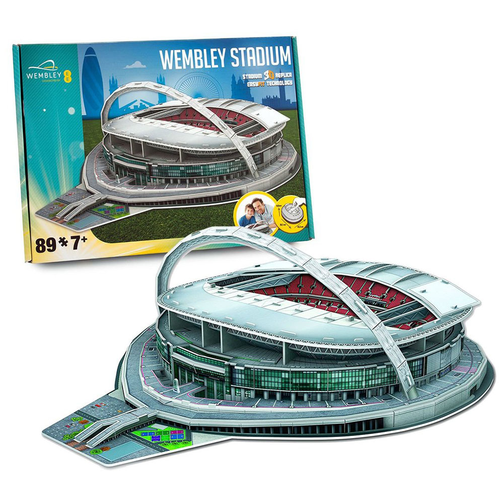 Wembley 89 Piece 3D Stadium Puzzle - Image 2