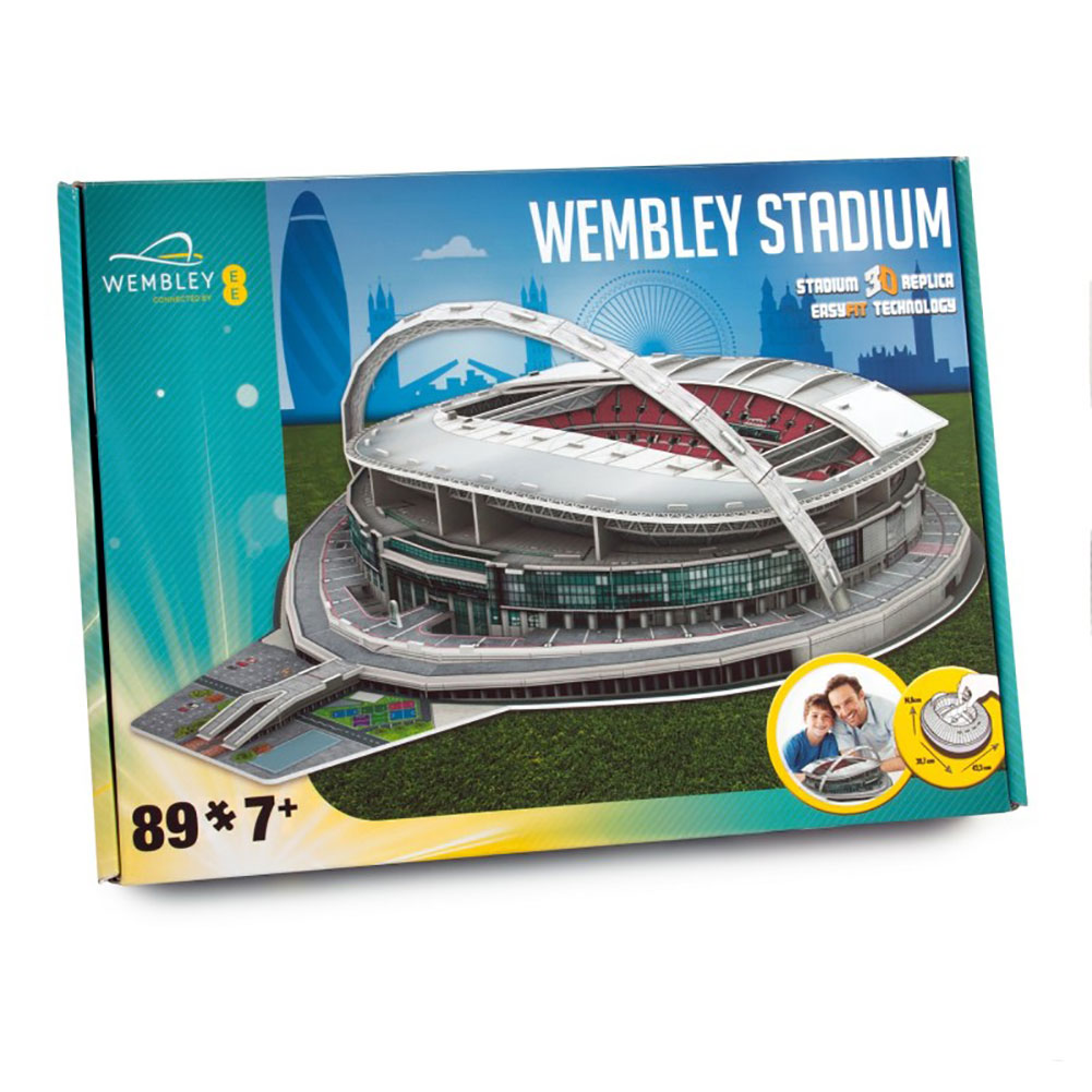 Wembley 89 Piece 3D Stadium Puzzle - Image 3
