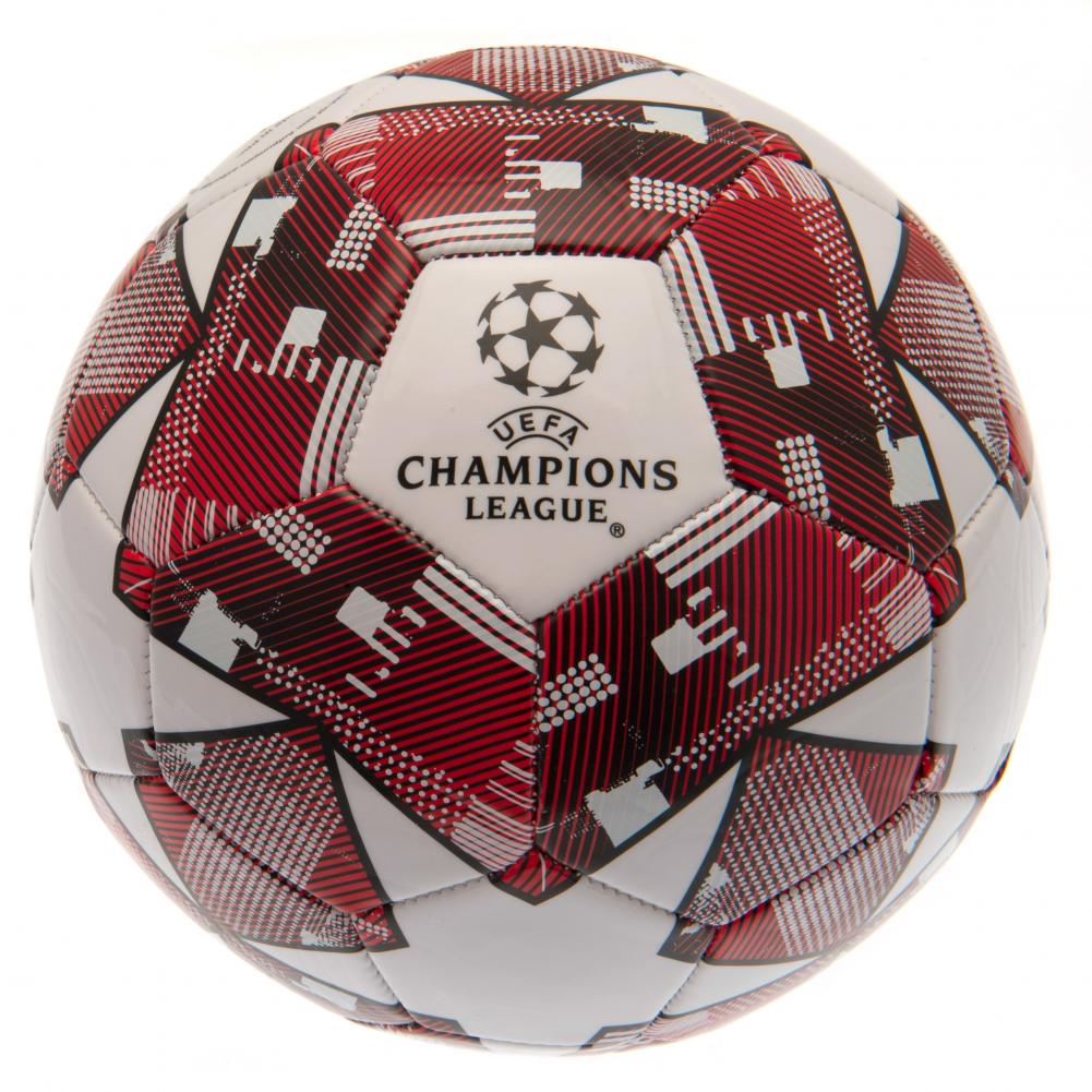 UEFA Champions League Size 5 - 32 Panel Red Star Football - Image 2
