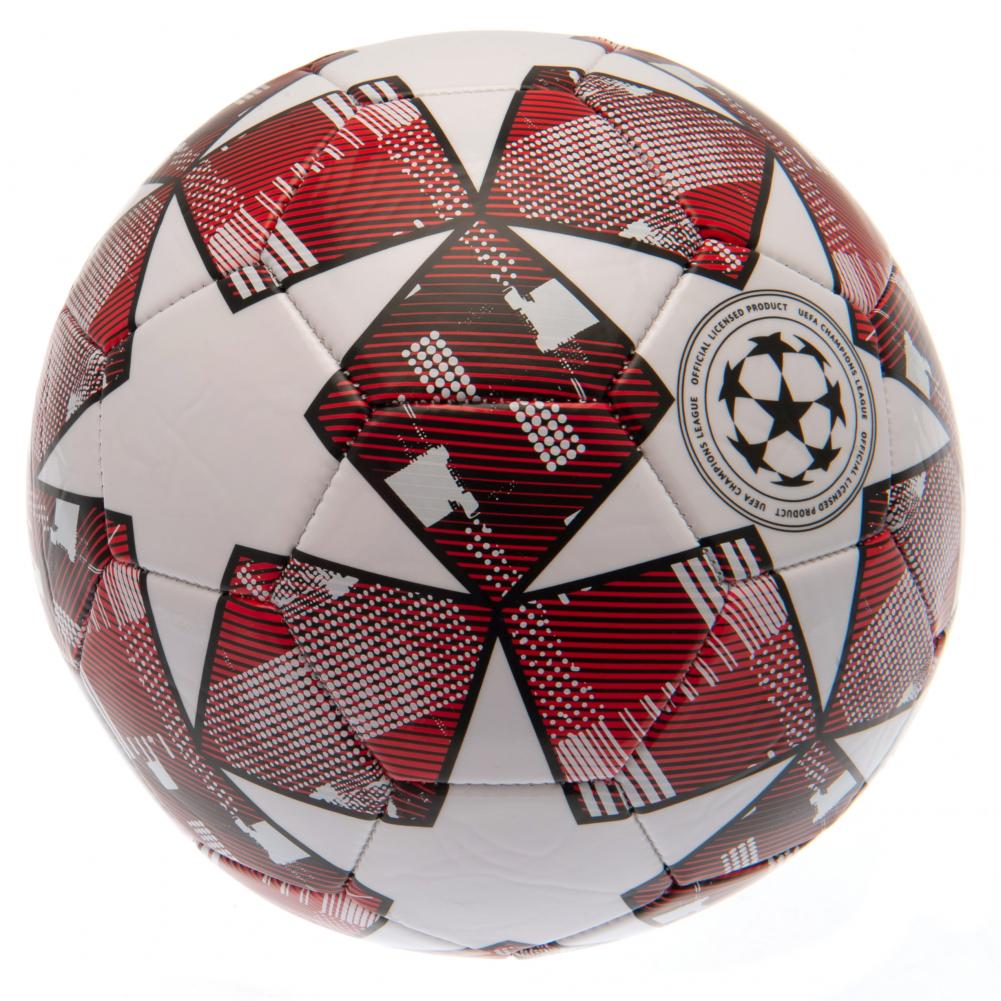UEFA Champions League Size 5 - 32 Panel Red Star Football - Image 3