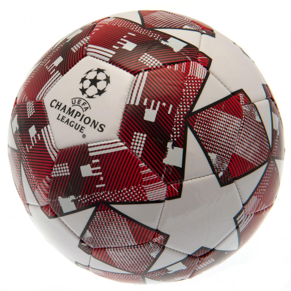 UEFA Champions League Size 5 - 32 Panel Red Star Football