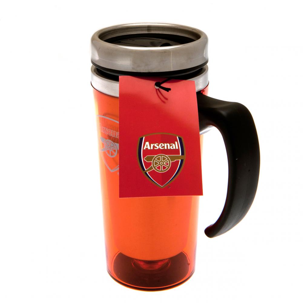 Arsenal FC 450ml Handled Thermal Travel Mug - Image 3
