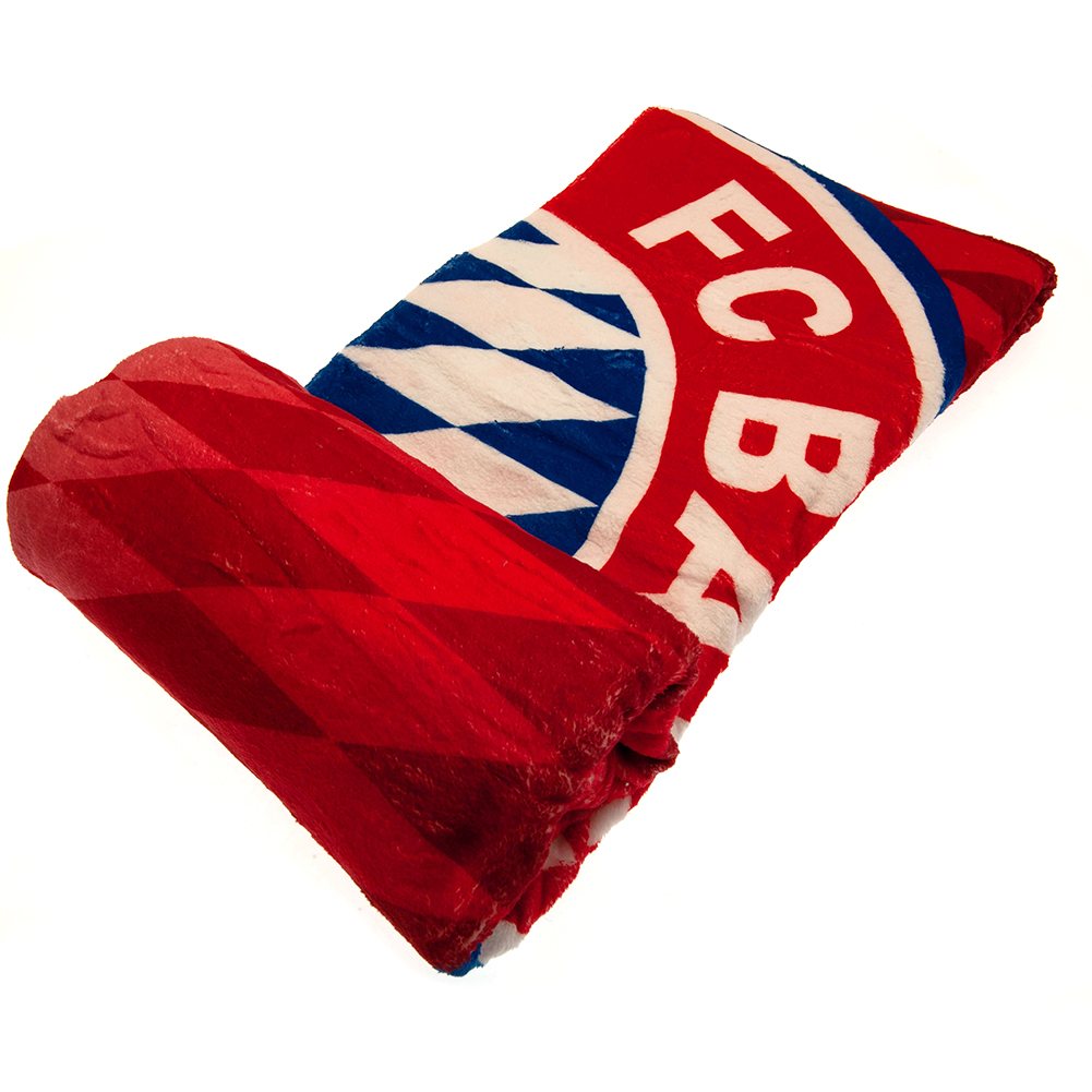 FC Bayern Munich Red Fleece Blanket