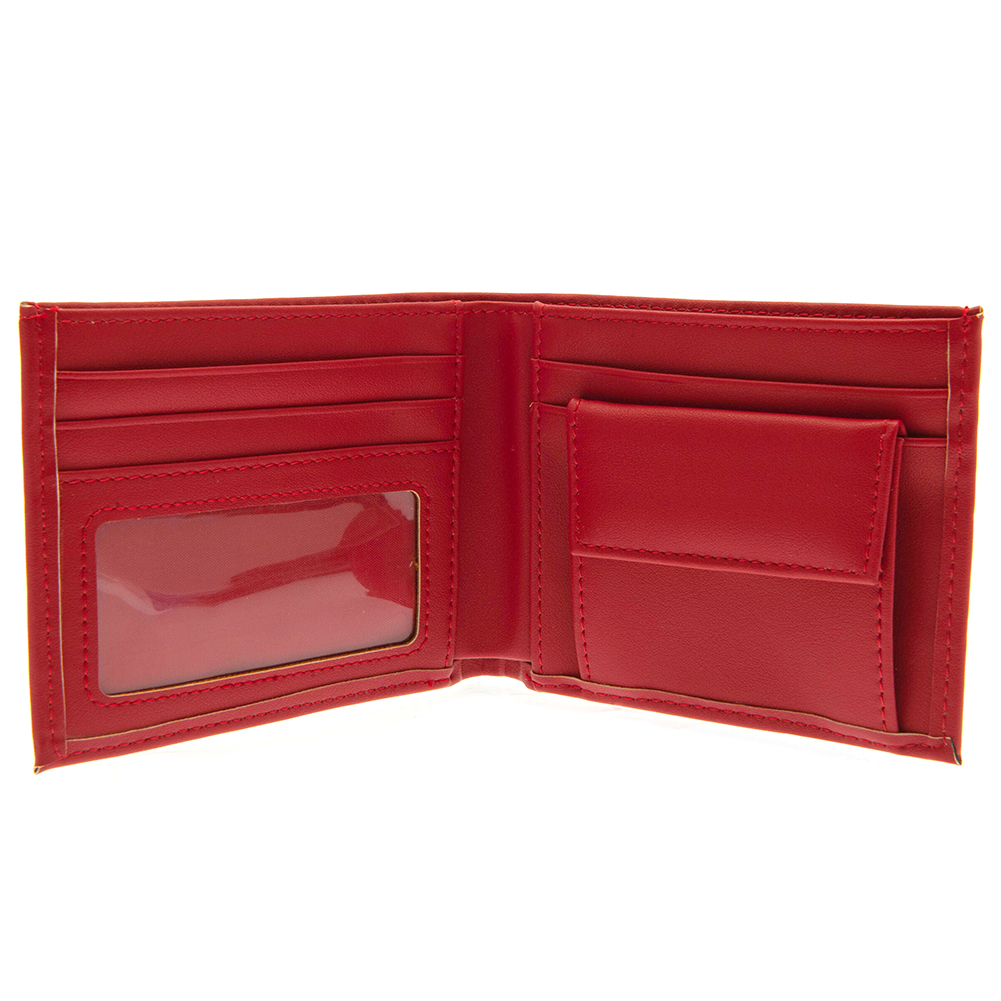 Arsenal FC Crest Red PU Wallet - Image 2