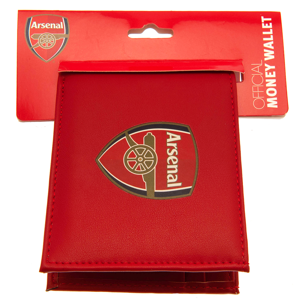 Arsenal FC Crest Red PU Wallet - Image 4
