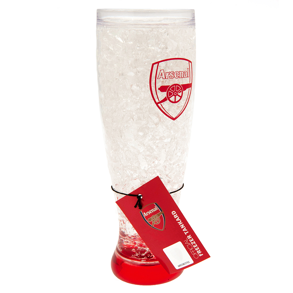 Arsenal FC 400ml Slim Gel Filled Freezer Mug - Image 3