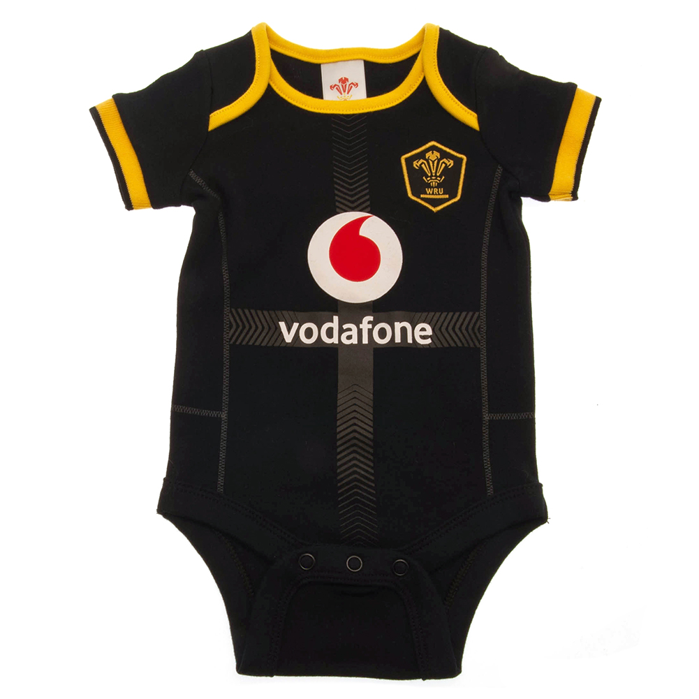 Wales RU 12/18 Months 2 Pack Bodysuit - Image 3