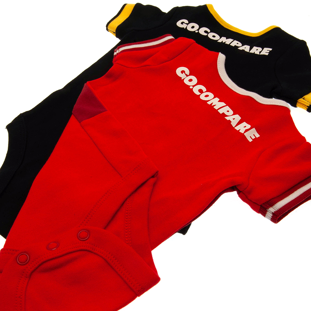 Wales RU 12/18 Months 2 Pack Bodysuit - Image 4