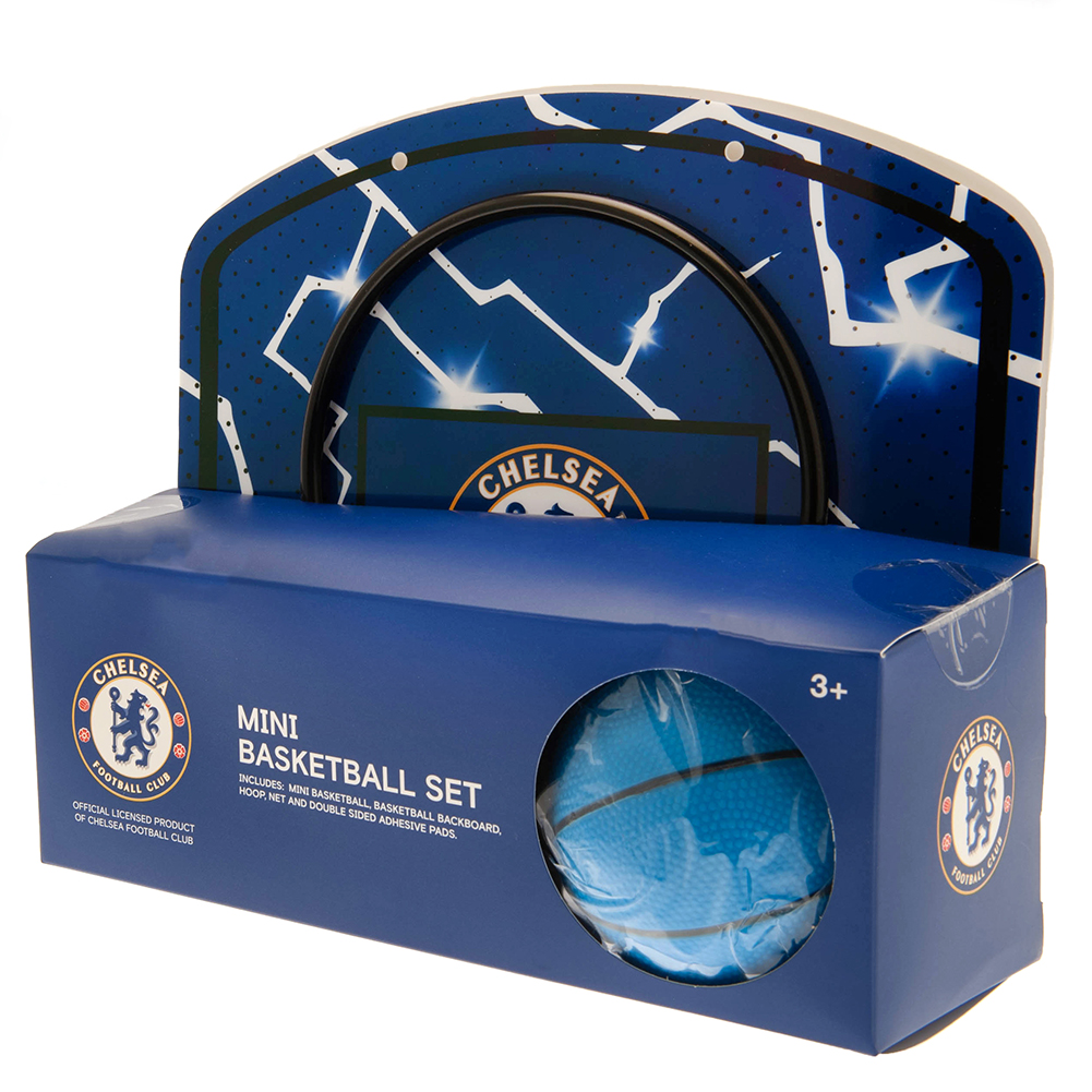 Chelsea FC Crest Mini Basketball Set - Image 2