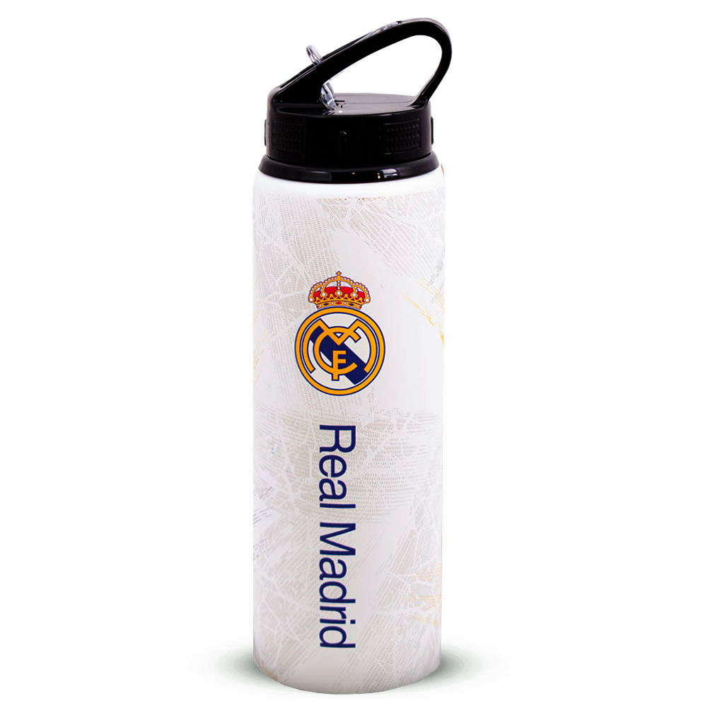Real Madrid CF 750ml RMCF Aluminium Drinks Bottle