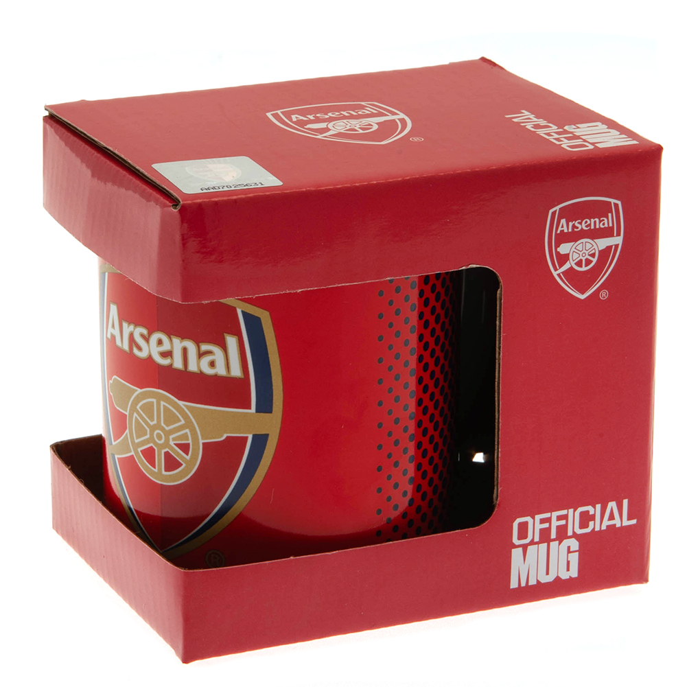 Arsenal FC 315ml Fade Design Coffee Mug - Image 4