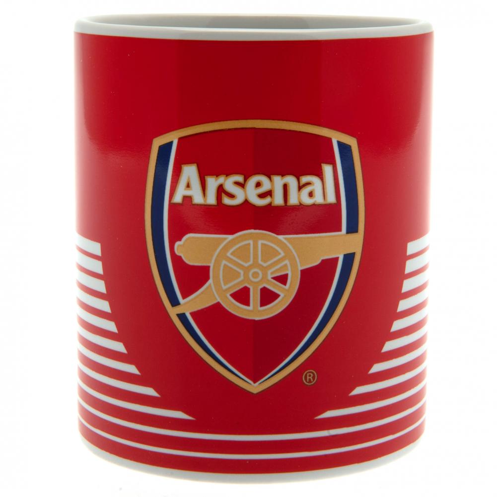 Arsenal FC 315ml Linea Design Coffee Mug - Image 2