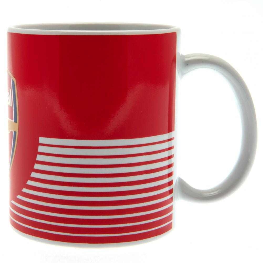 Arsenal FC 315ml Linea Design Coffee Mug - Image 3