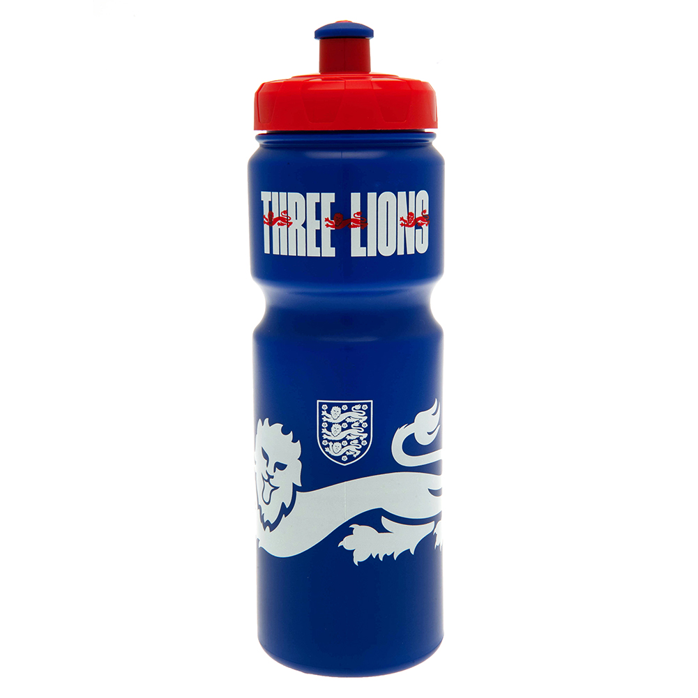 England FA 750ml Three Lions Plastic Drinks Bottle
