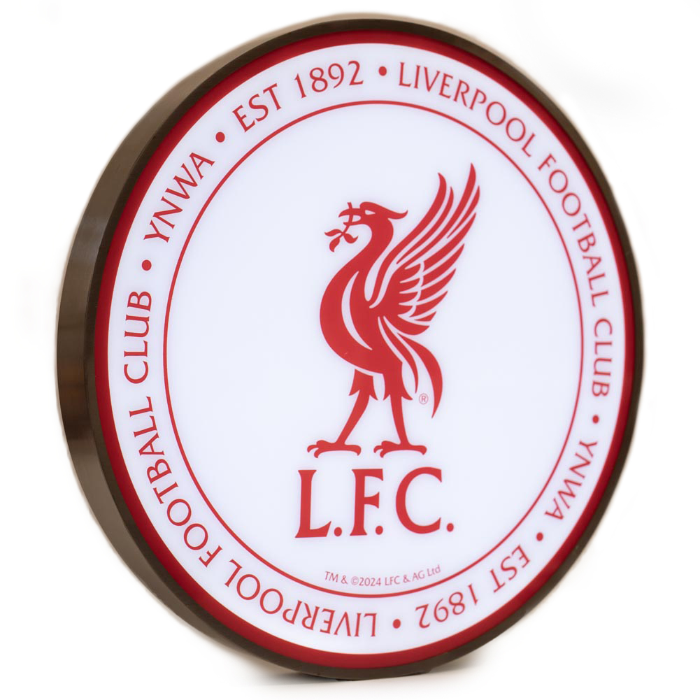 Liverpool FC Crest 12 Inch LED Wall Light - Image 2