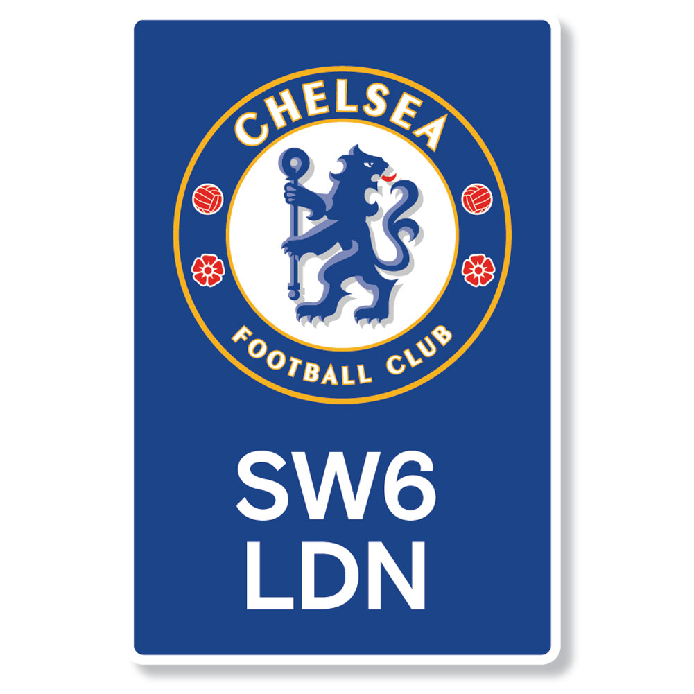 Chelsea FC Illuminated LED Crest Sign