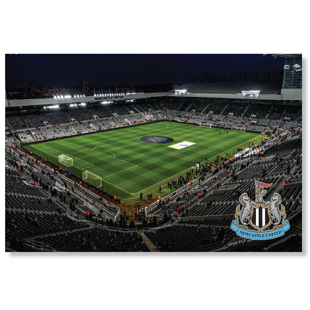 Newcastle United FC Illuminated LED St James' Park Sign