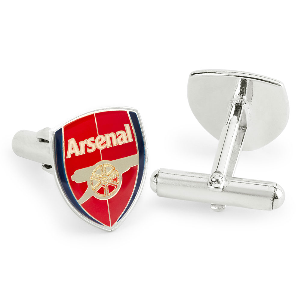 Arsenal FC Full Colour Crest Cufflinks