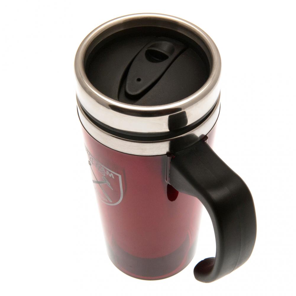West Ham United FC 450ml Handled Thermal Travel Mug - Image 2