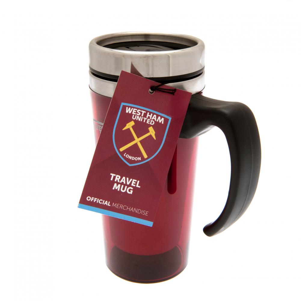 West Ham United FC 450ml Handled Thermal Travel Mug - Image 3