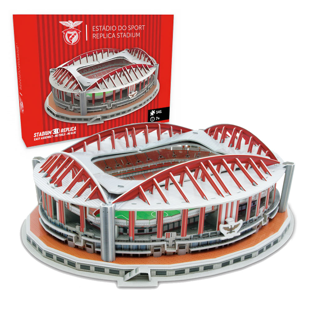 SL Benfica 3D Estádio Sport Lisboa e Benfica Stadium Puzzle - Image 2