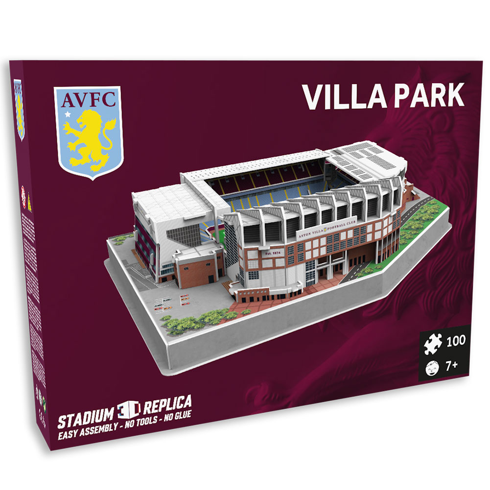 Aston Villa FC 3D Villa Park Stadium Puzzle - Image 3