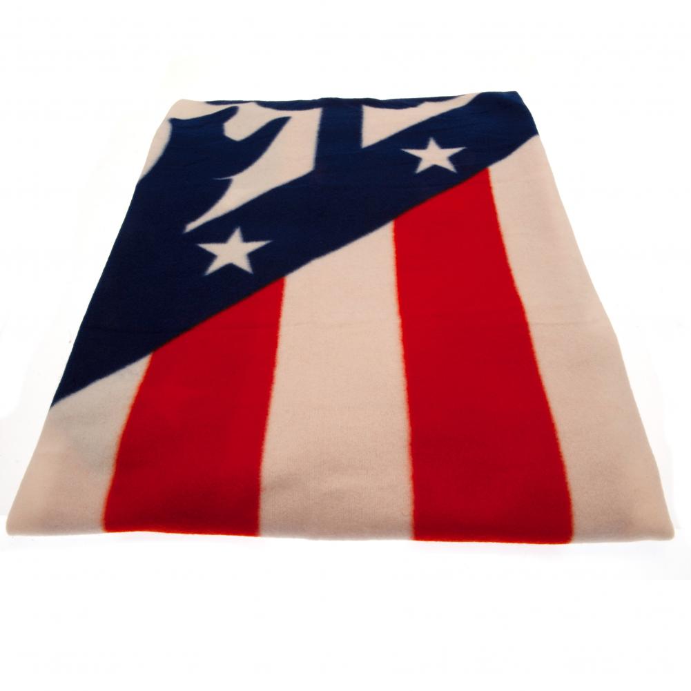 Atletico Madrid FC Crest Fleece Blanket - Image 2
