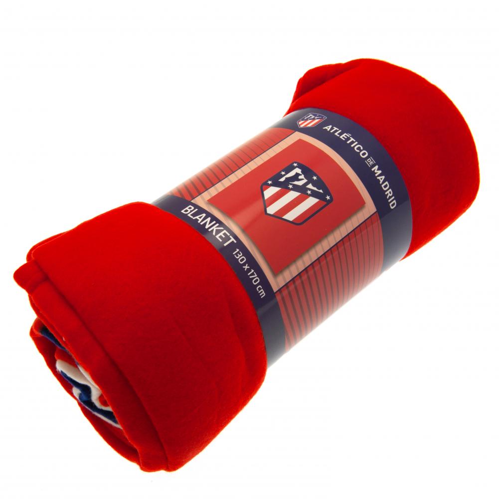 Atletico Madrid FC Crest Fleece Blanket - Image 3