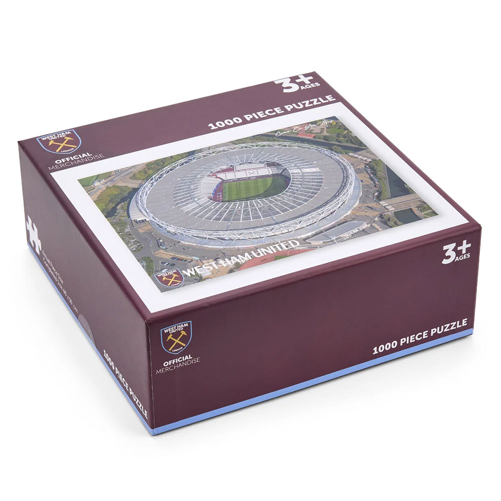 West Ham United FC 1000 Piece Stadium Puzzle - Image 3
