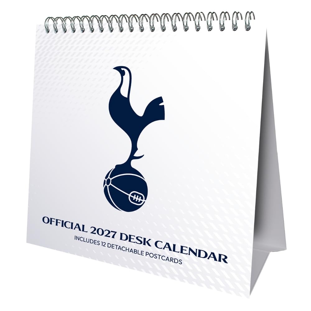 Tottenham Hotspur FC 2027 Desktop Calendar