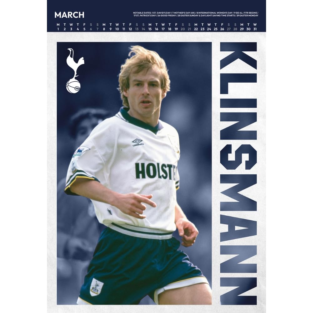 Tottenham Hotspur FC 2027 Deluxe Calendar - Image 2