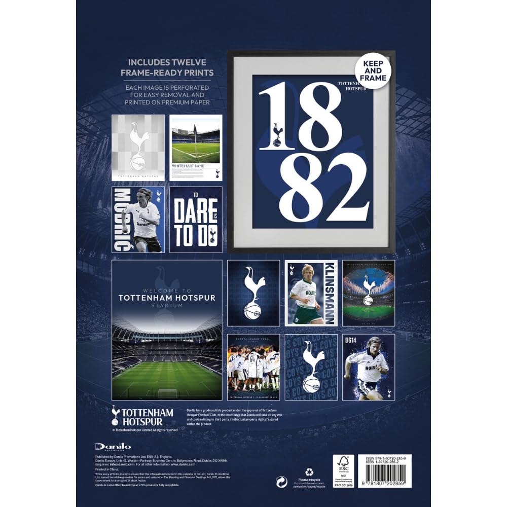 Tottenham Hotspur FC 2027 Deluxe Calendar - Image 3