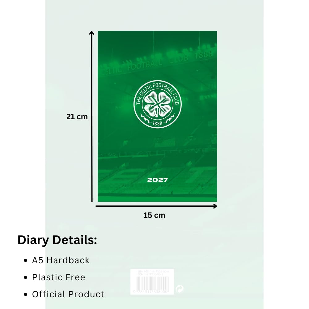 Celtic FC 2027 A5 Diary - Image 4