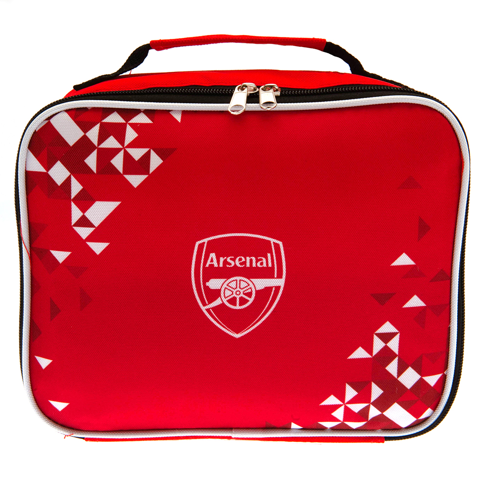 Arsenal FC Red Particle Design Lunch Bag